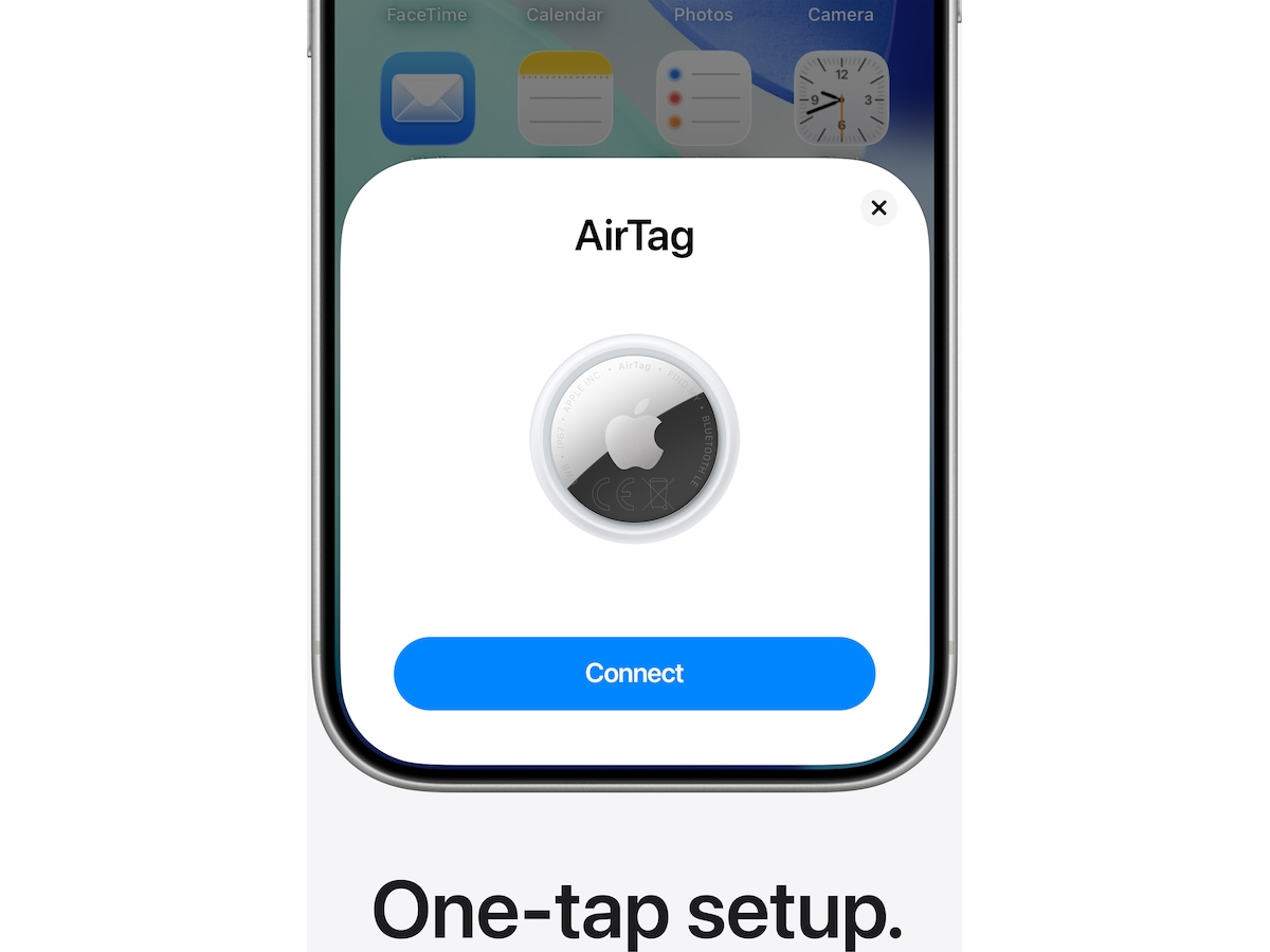 Apple AirTag (2. gen.) sporingsbrikke - 4-pack Sporingsbrikke & GPS