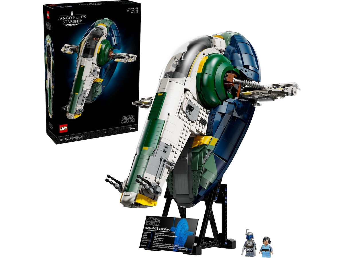 LEGO Star Wars Jango Fetts Firespray-stjerneskip 75409 LEGO