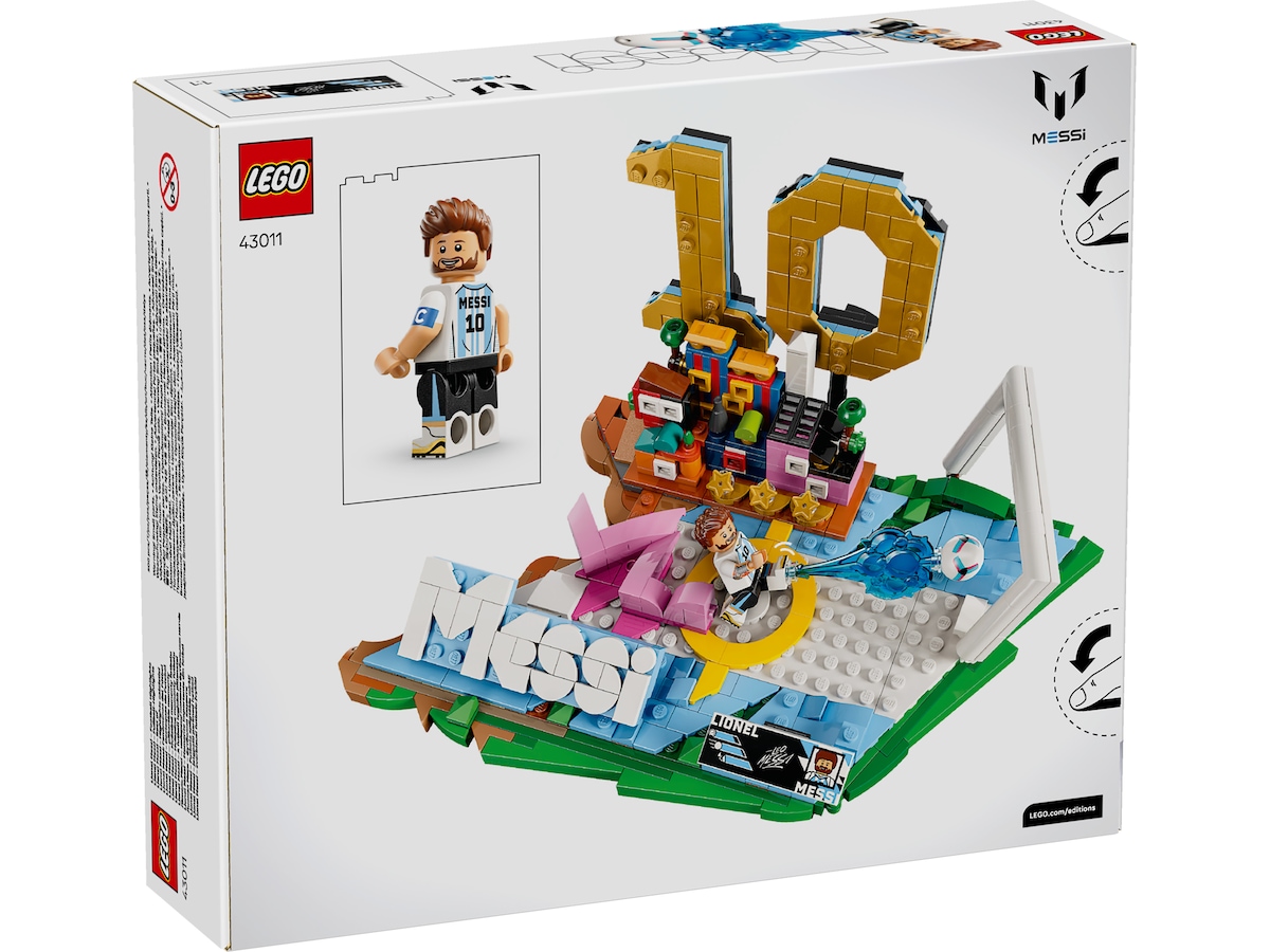 LEGO Editions Sports Lionel Messi – fotball-høydepunkter 43011 LEGO