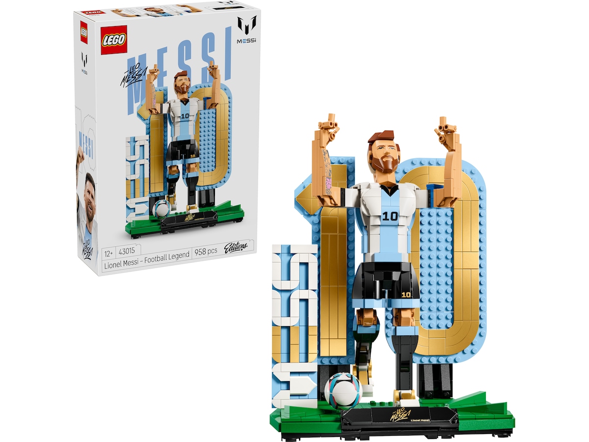 LEGO Editions Sports Lionel Messi Fotballlegende 43015  LEGO
