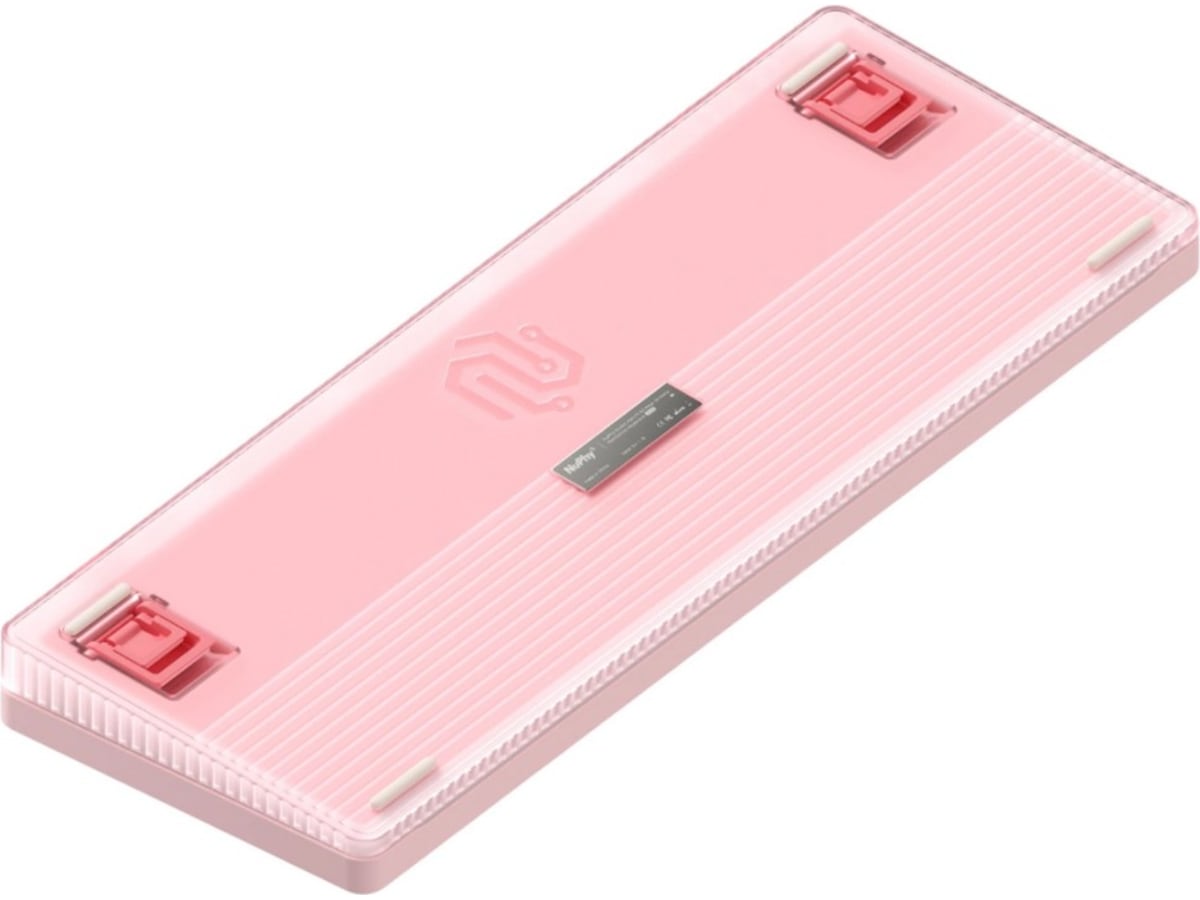 NuPhy Halo96 V2 trådløst gaming tastatur (Sakura fizz/Raspberry) Gamingtastatur