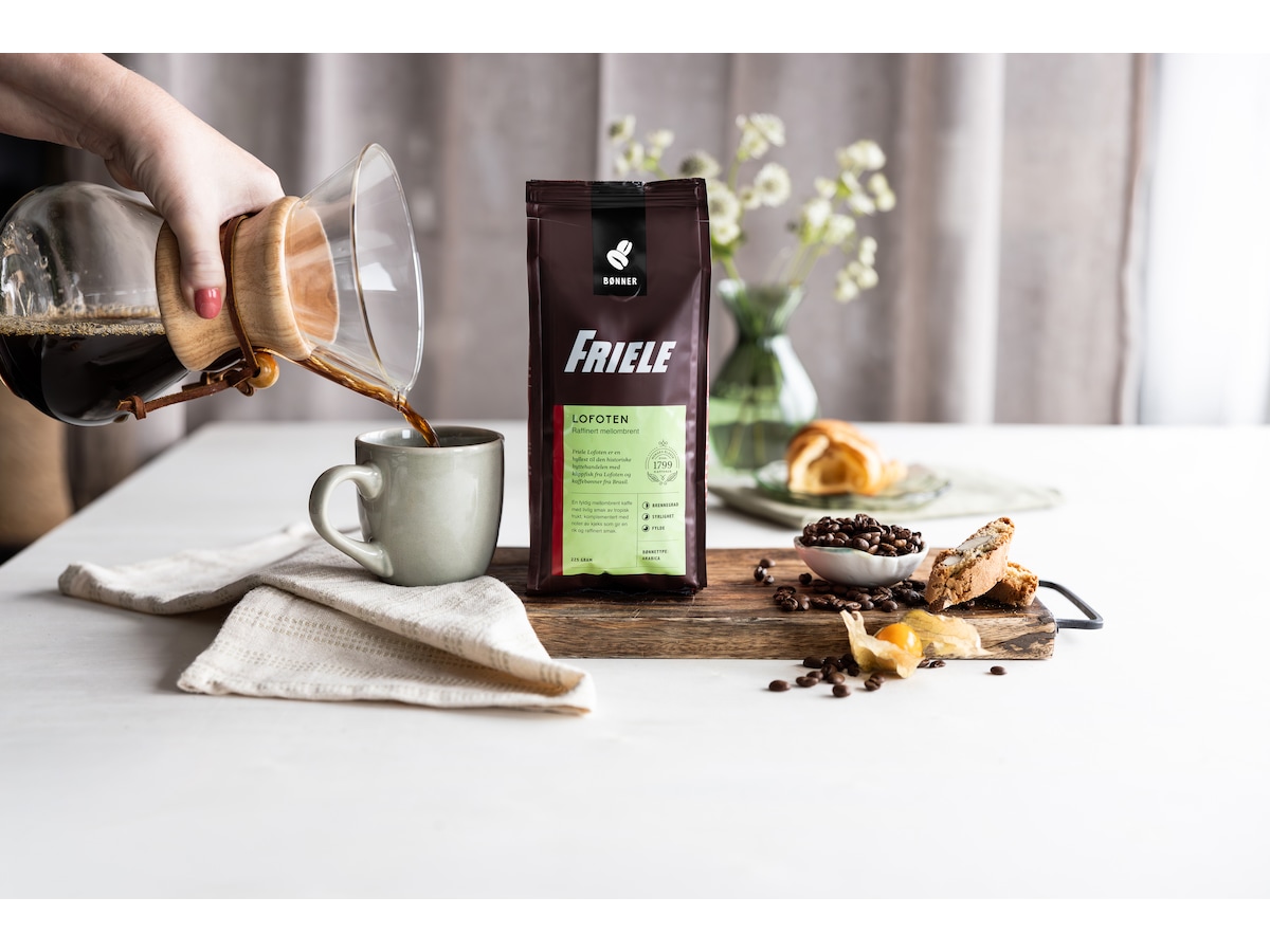 Friele Lofoten Mellombrent 225g Kaffebønner