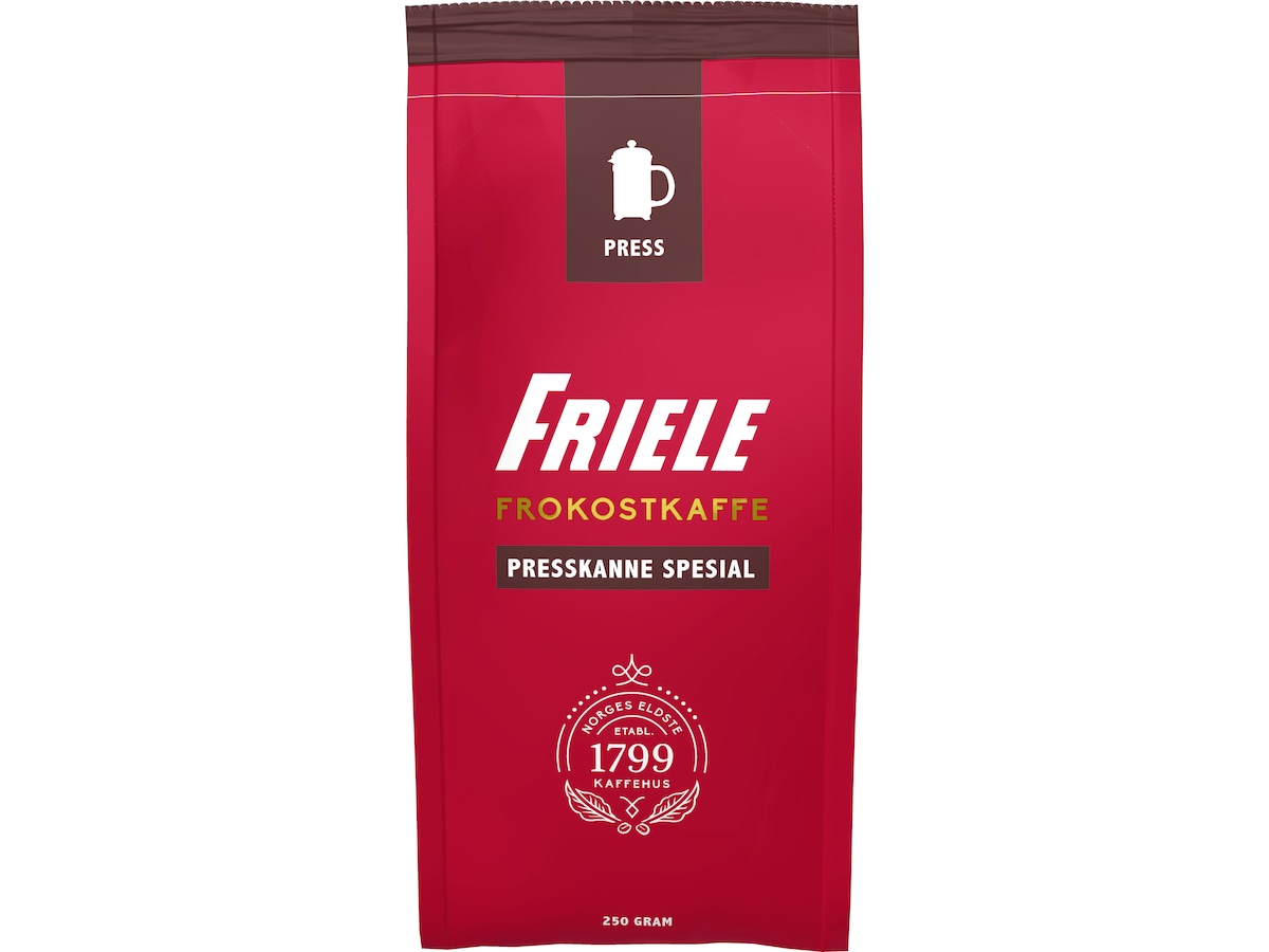 Friele Frokostkaffe Presskanne 250g Filterkaffe