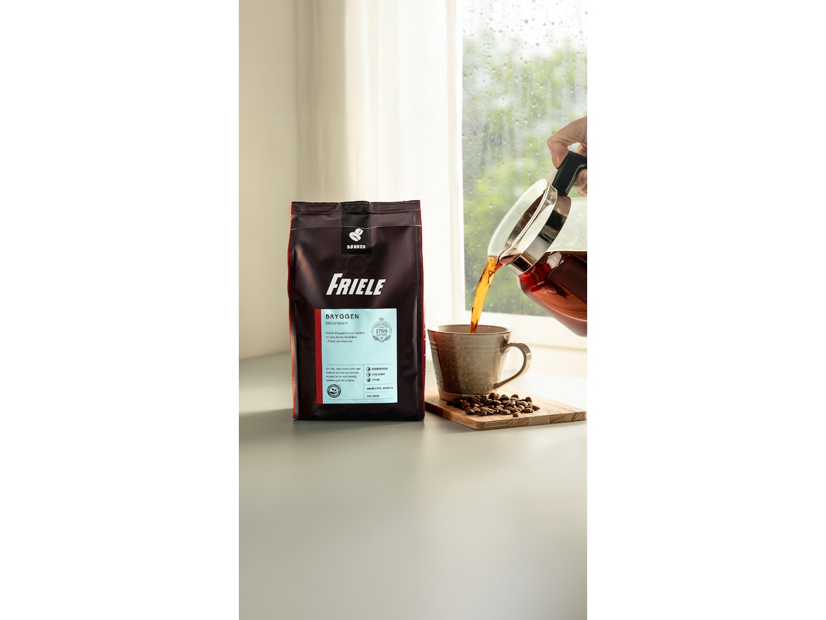 Friele Bryggen Mellombrent 500g Kaffebønner