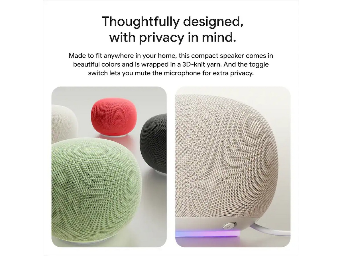 Google Home-høyttaler (hazel) Trådløs / Bluetooth-høyttaler