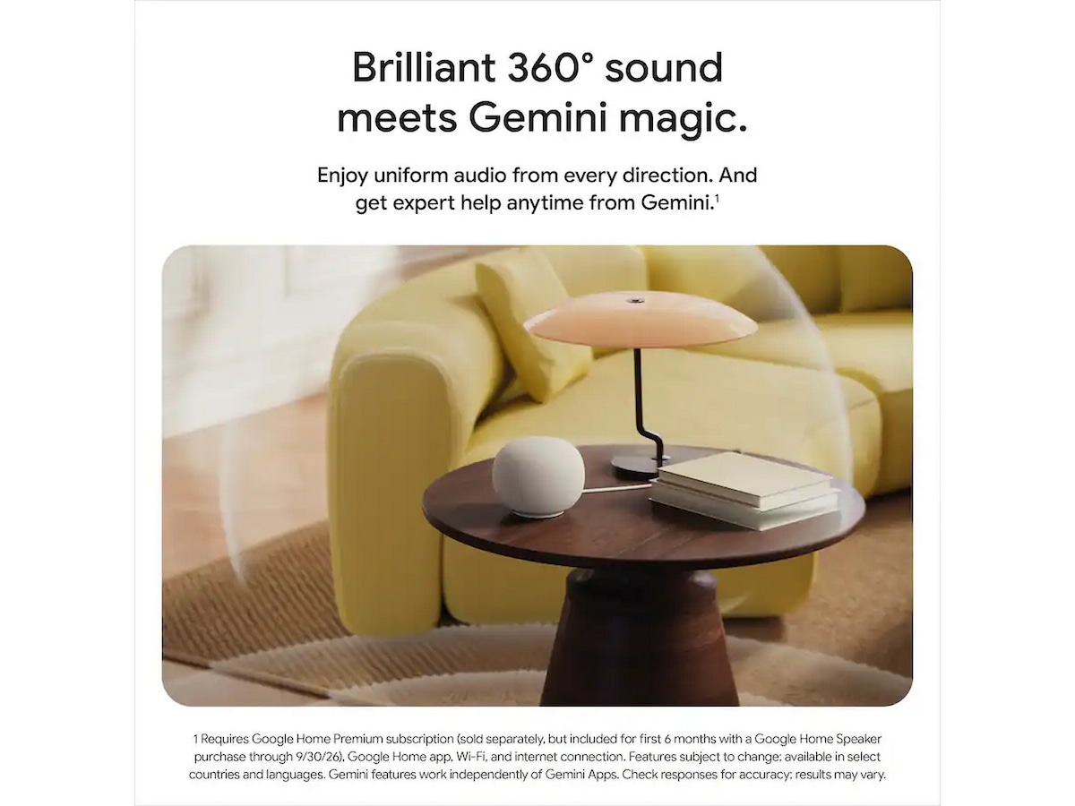 Google Home-høyttaler (hazel) Trådløs / Bluetooth-høyttaler