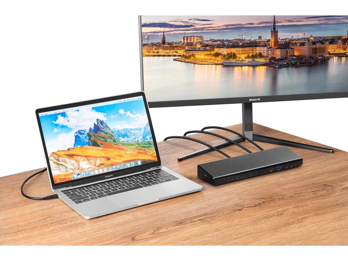 Andersson USB-C-dockingstasjon -B-Grade Demo annet i PC & nettbrett