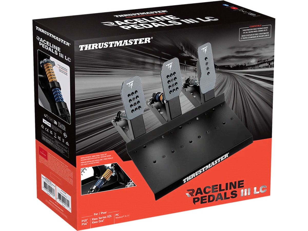 Thrustmaster Raceline Pedals III LC Load Cell Ratt og pedaler