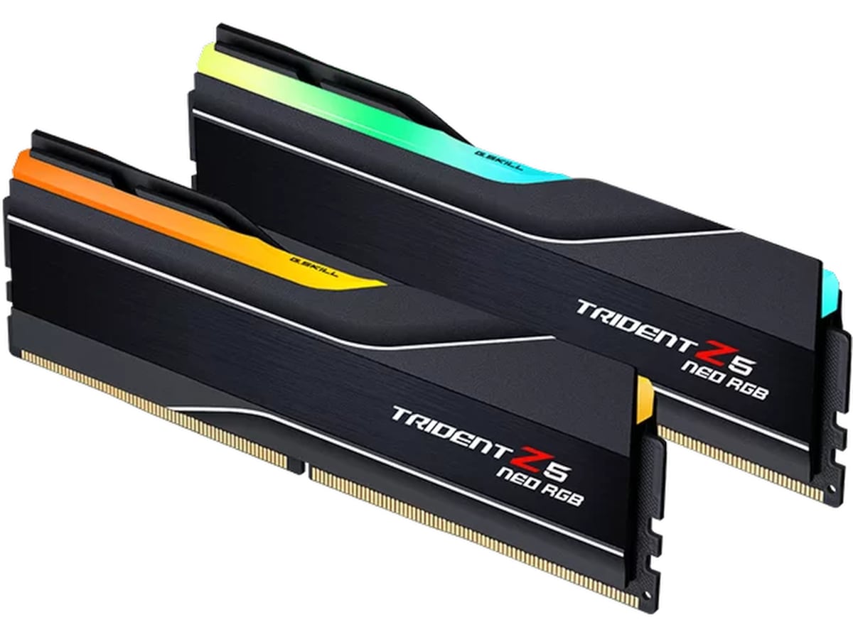 G.Skill Trident Z5 NEO 6000Mhz DDR5 64GB RGB (sort) -B-Grade Demo minne (ram)