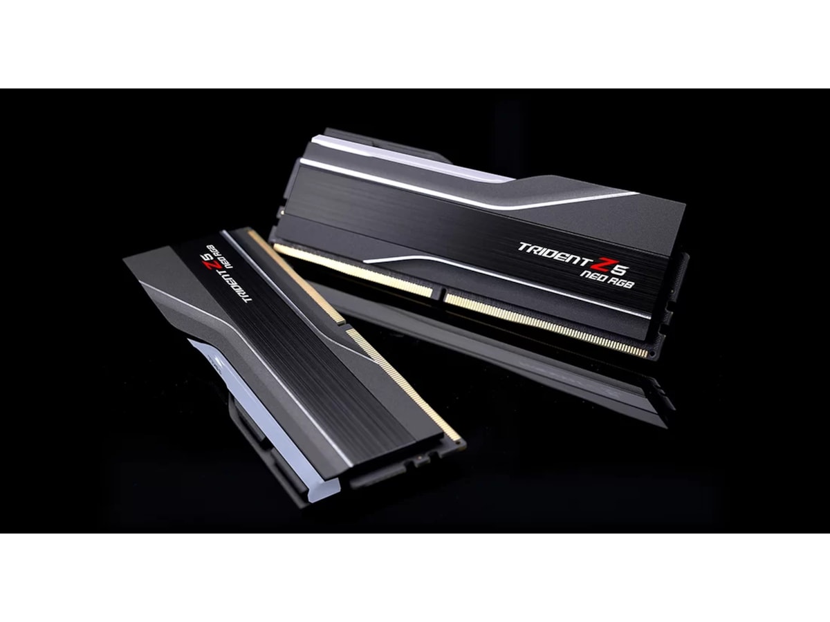 G.Skill Trident Z5 NEO 6000Mhz DDR5 64GB RGB (sort) -B-Grade Demo minne (ram)