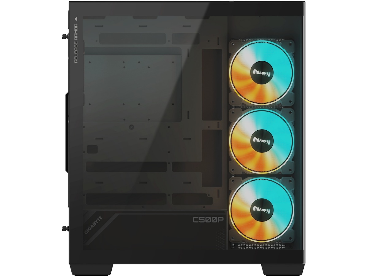Gigabyte C500 Panoramic Stealth Mid Tower (sort) Midi tower