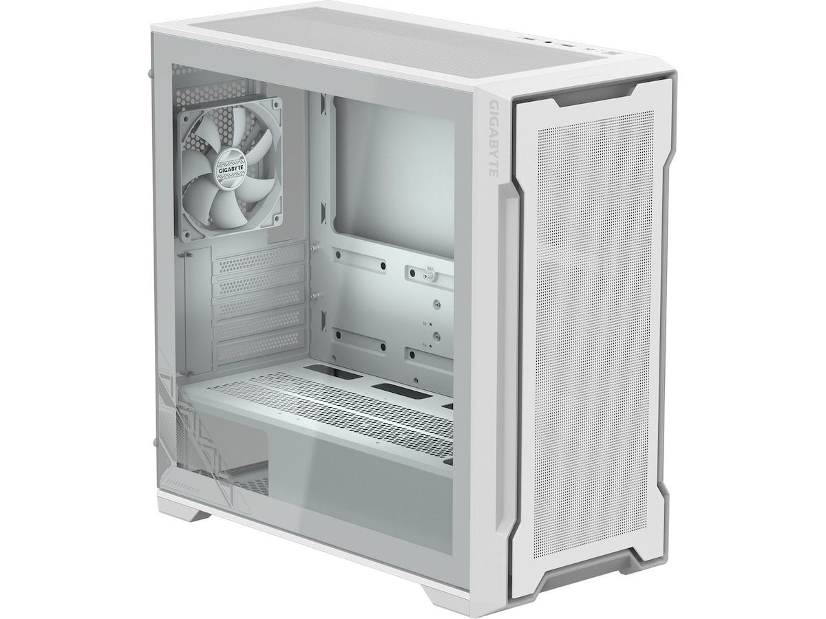 Gigabyte C102 Glass ICE Mid Tower (hvit) Mini/Micro/Nano tower
