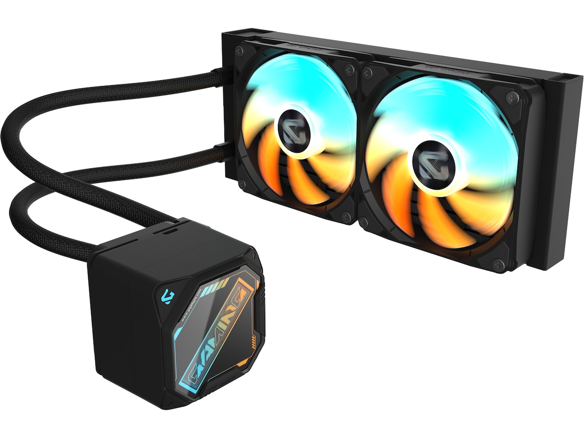 Gigabyte Gaming 240 ARGB kjøler (sort) CPU - Vannkjøling