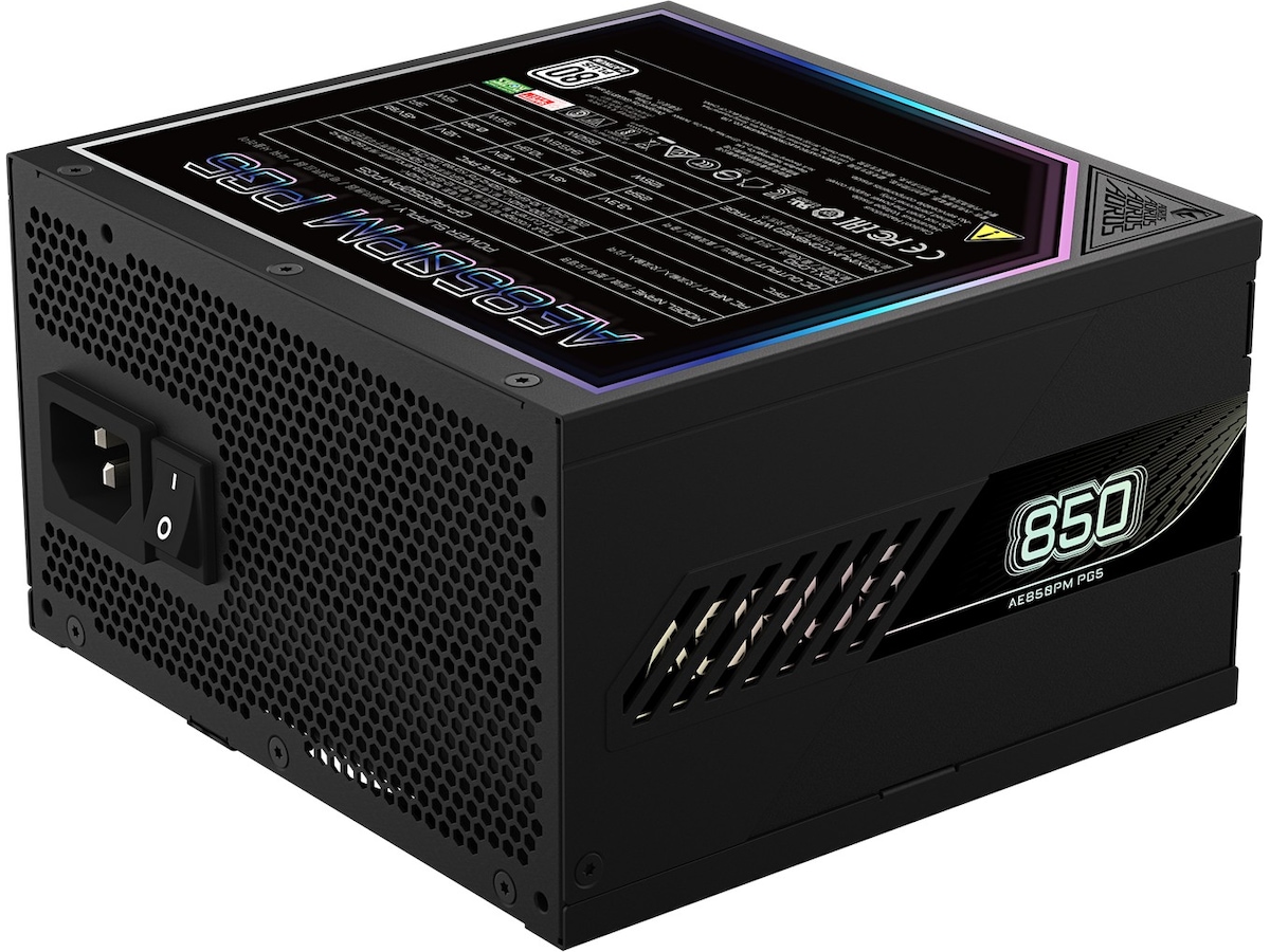 Gigabyte AORUS ELITE P850W PSU (sort) Enheter