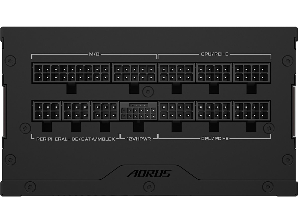 Gigabyte AORUS ELITE P850W PSU (sort) Enheter