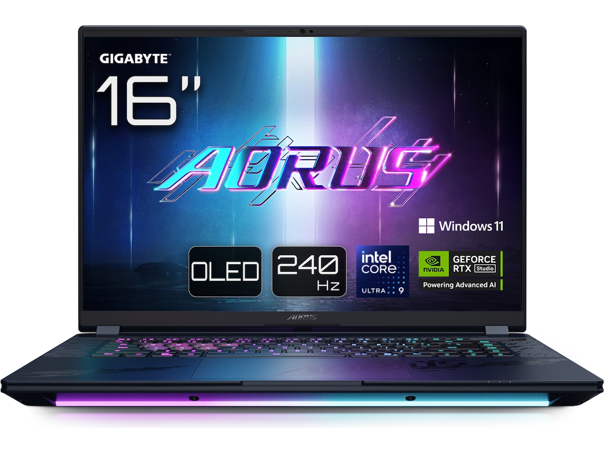 GIGABYTE AORUS MASTER 16 16" OLED 240Hz Gaming laptop