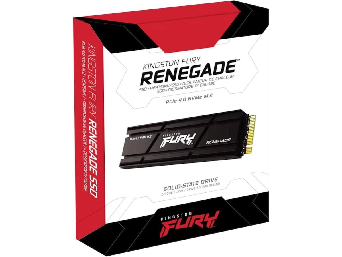 Kingston FURY Renegade M.2 NVME SSD HeatS 4TB -B-Grade Demo harddisker