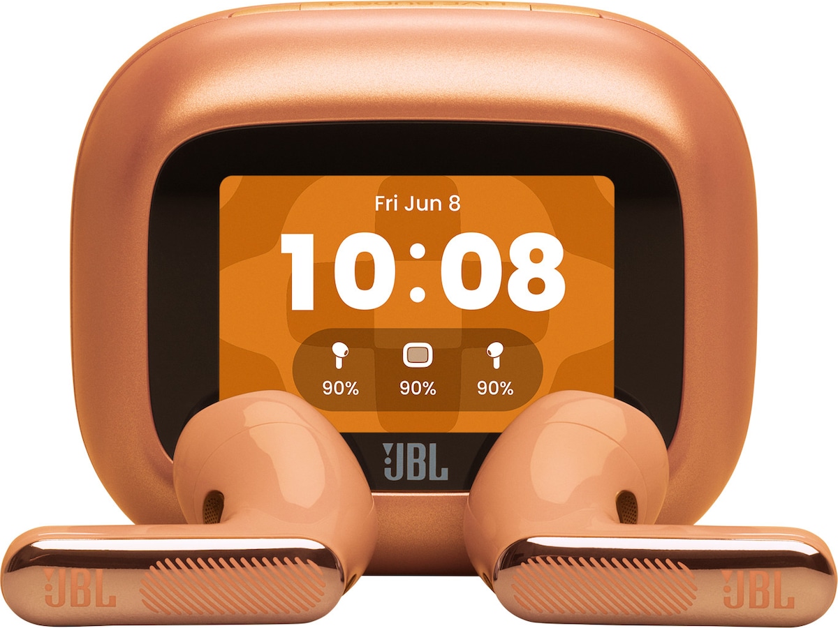 JBL LIVE FLEX 4 - Trådløse ørepropper med ANC (orange) Ørepropper