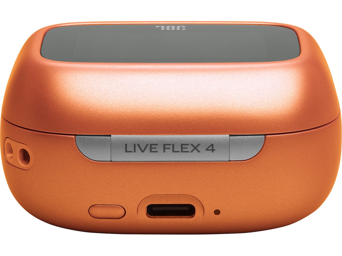 JBL LIVE FLEX 4 - Trådløse ørepropper med ANC (orange) Ørepropper