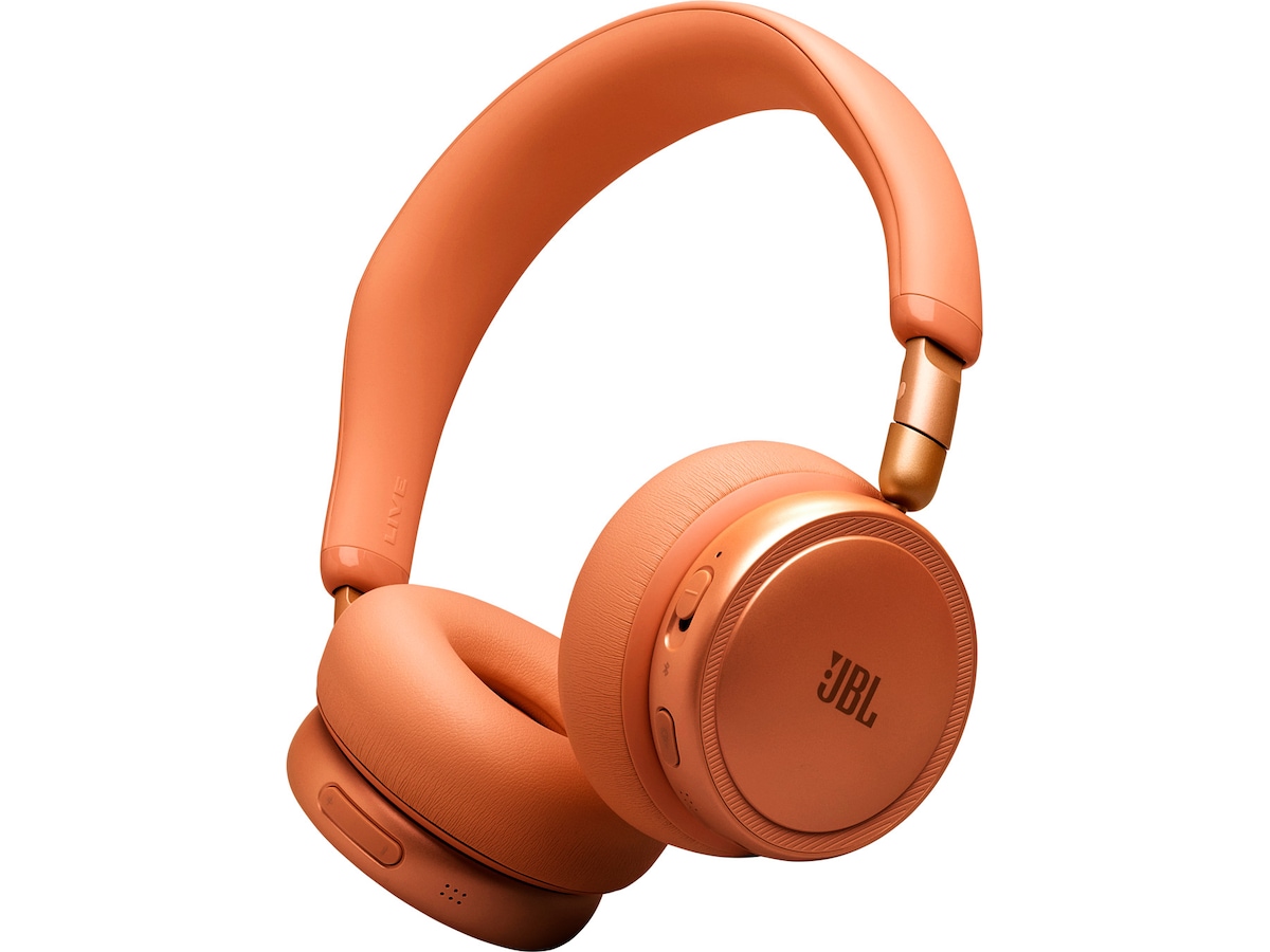 JBL LIVE 680NC Trådløse on-ear hodetelefoner (orange) Hodetelefoner