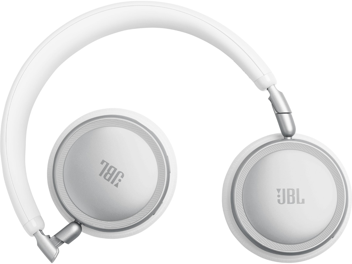JBL LIVE 680NC Trådløse on-ear hodetelefoner (vit) Hodetelefoner