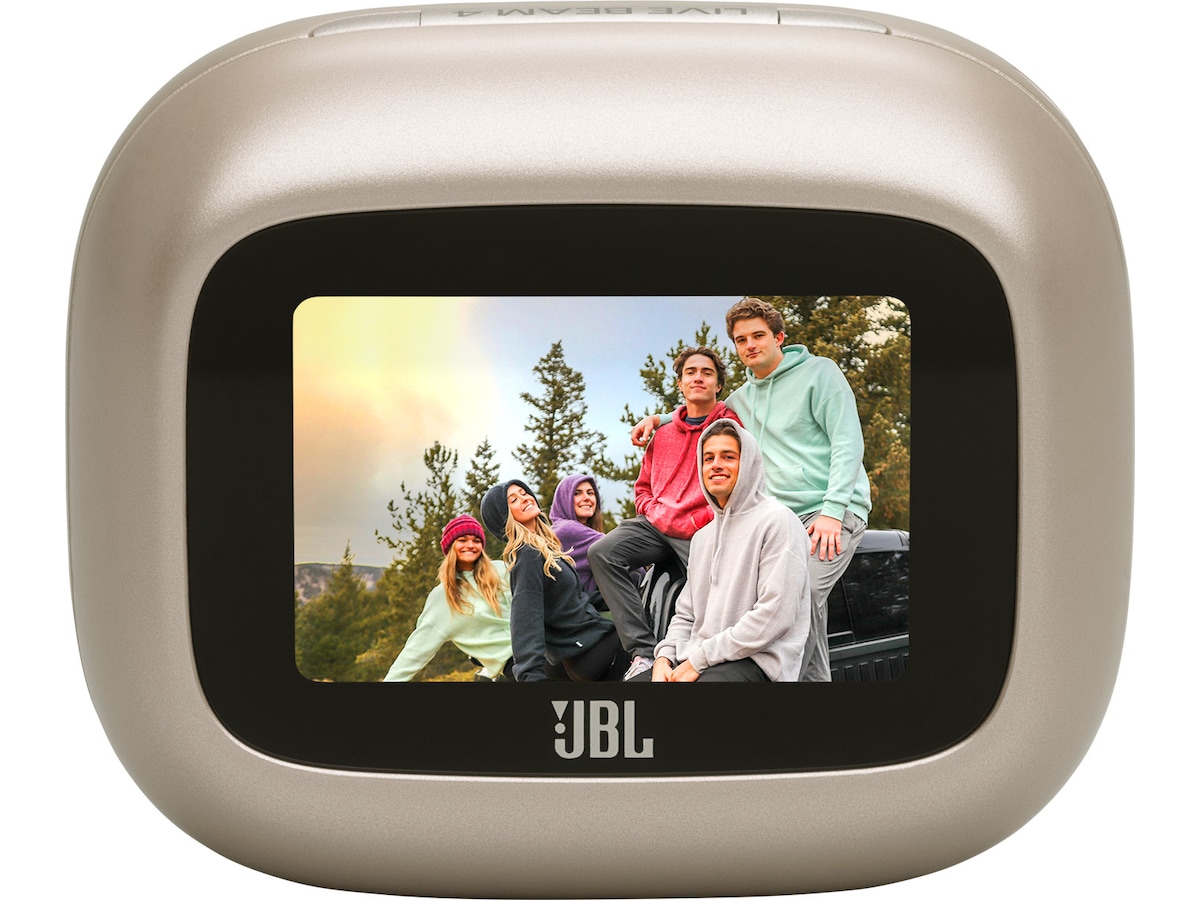 JBL Live Beam 4 trådløse ørepropper (champagne) Ørepropper
