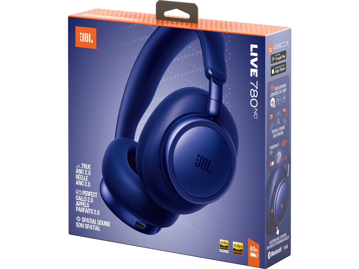 JBL LIVE 780NC Trådløse over-ear-hodetelefoner Hodetelefoner