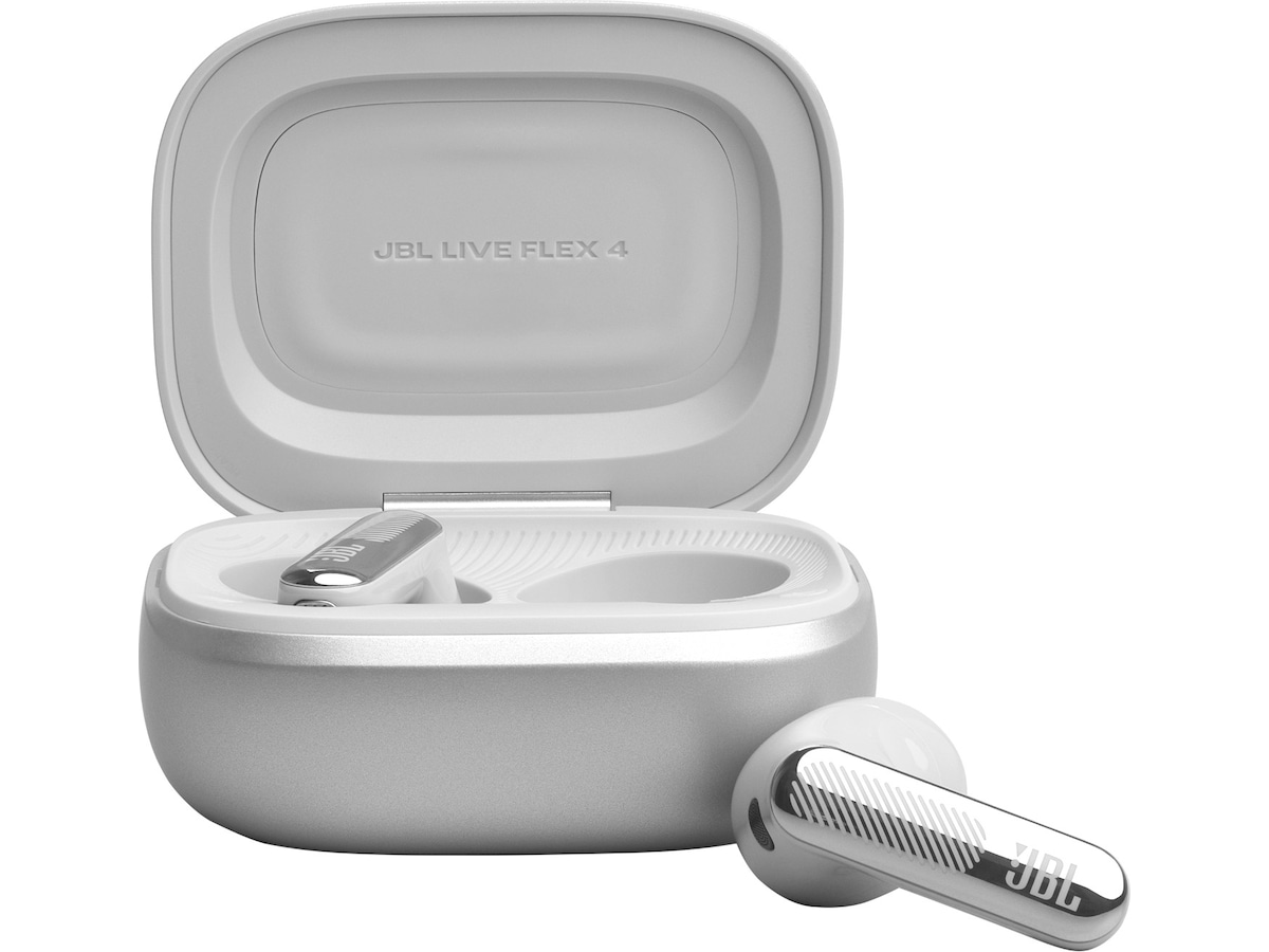 JBL LIVE FLEX 4 Trådløse ørepropper (sølv) Ørepropper
