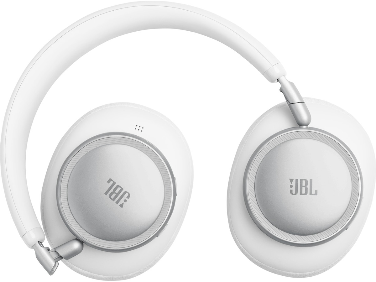 JBL LIVE 780NC Trådløse over-ear hodetelefoner (hvit) Hodetelefoner