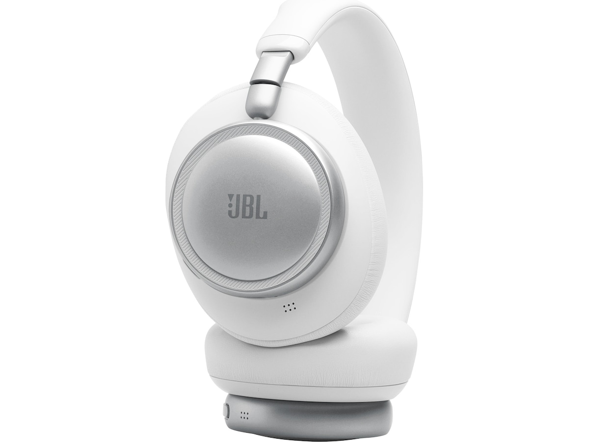 JBL LIVE 780NC Trådløse over-ear hodetelefoner (hvit) Hodetelefoner