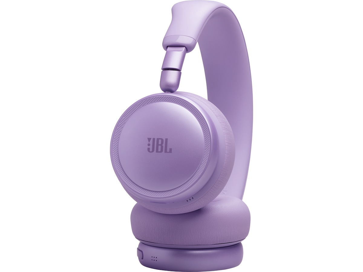 JBL LIVE 680NC Trådløse on-ear hodetelefoner (lilla) Hodetelefoner