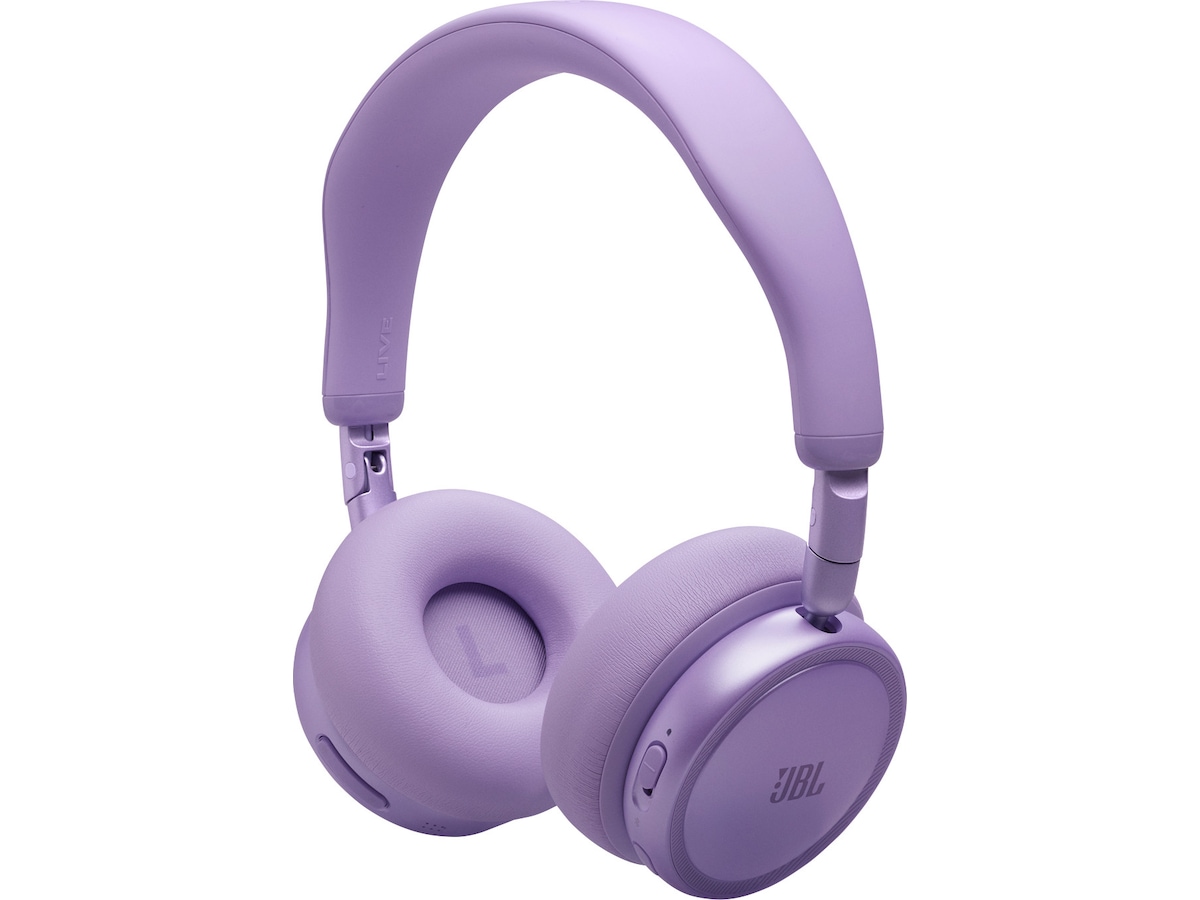 JBL LIVE 680NC Trådløse on-ear hodetelefoner (lilla) Hodetelefoner