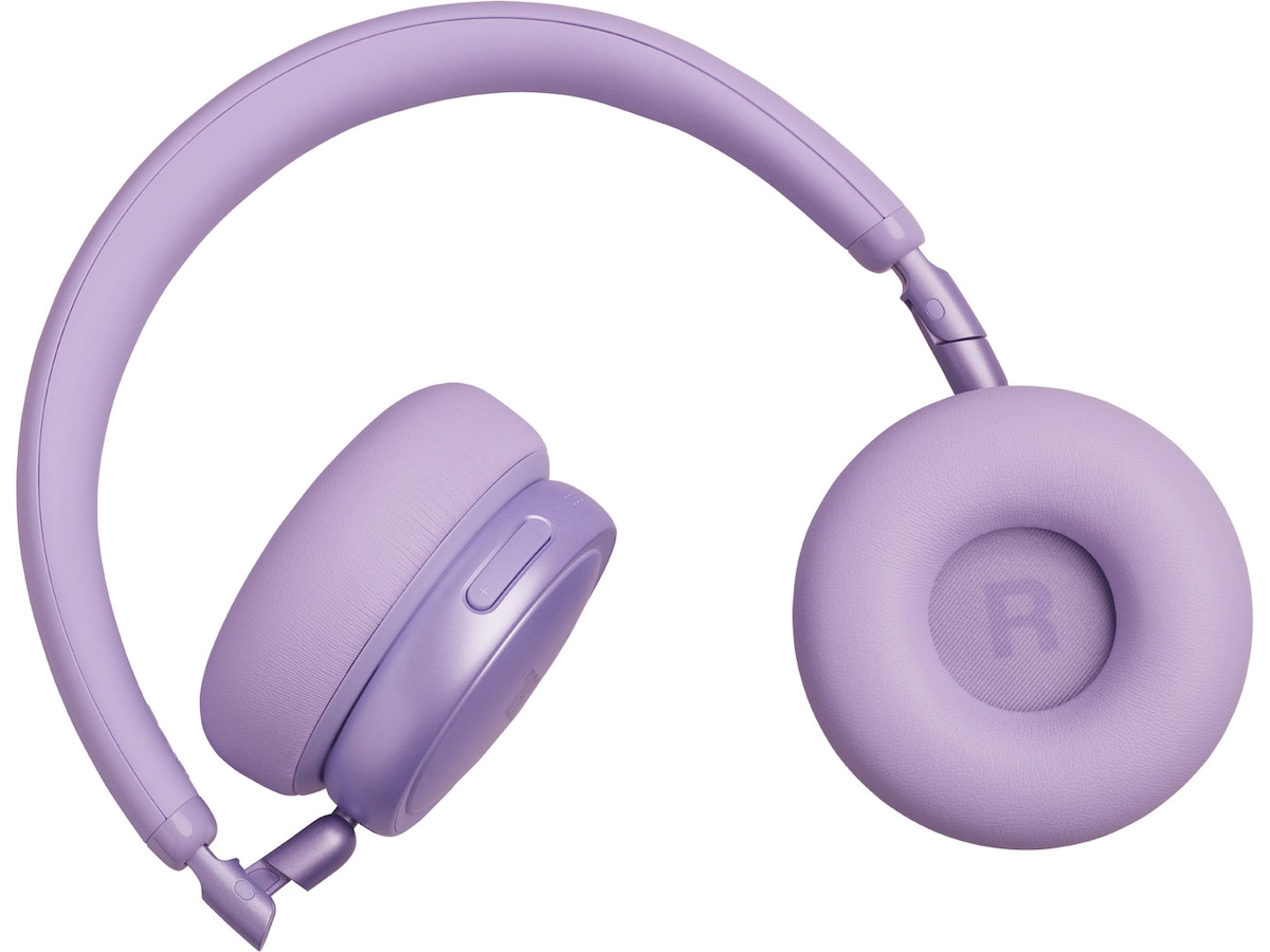 JBL LIVE 680NC Trådløse on-ear hodetelefoner (lilla) Hodetelefoner