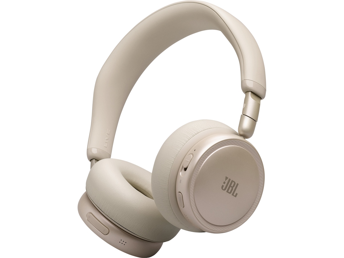 JBL LIVE 680NC Trådløse on-ear hodetelefoner (sand) Hodetelefoner
