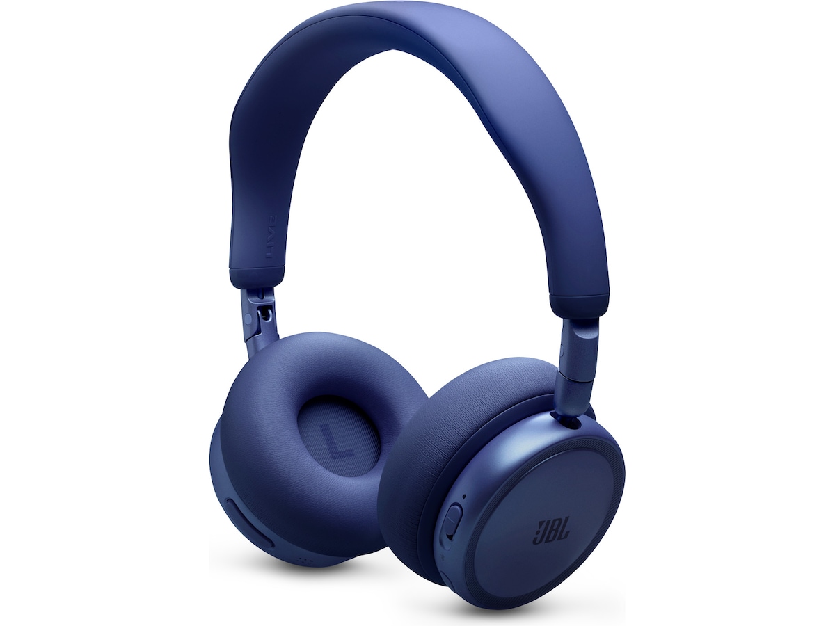 JBL LIVE 680NC Trådløse on-ear hodetelefoner (blå) Hodetelefoner