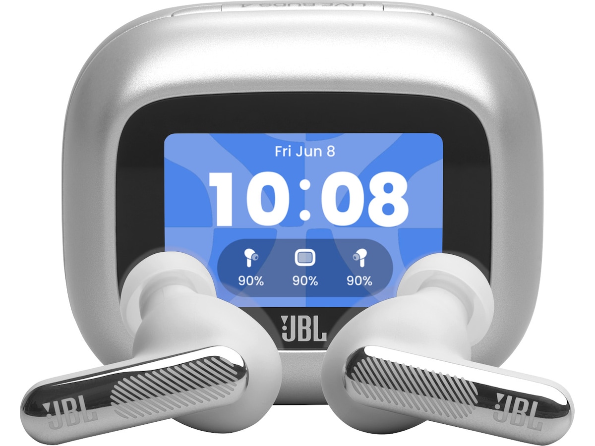 JBL Live Beam 4 trådløse ørepropper (sølv) Ørepropper
