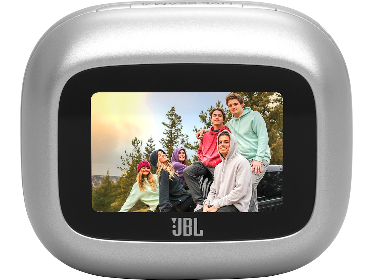 JBL Live Beam 4 trådløse ørepropper (sølv) Ørepropper