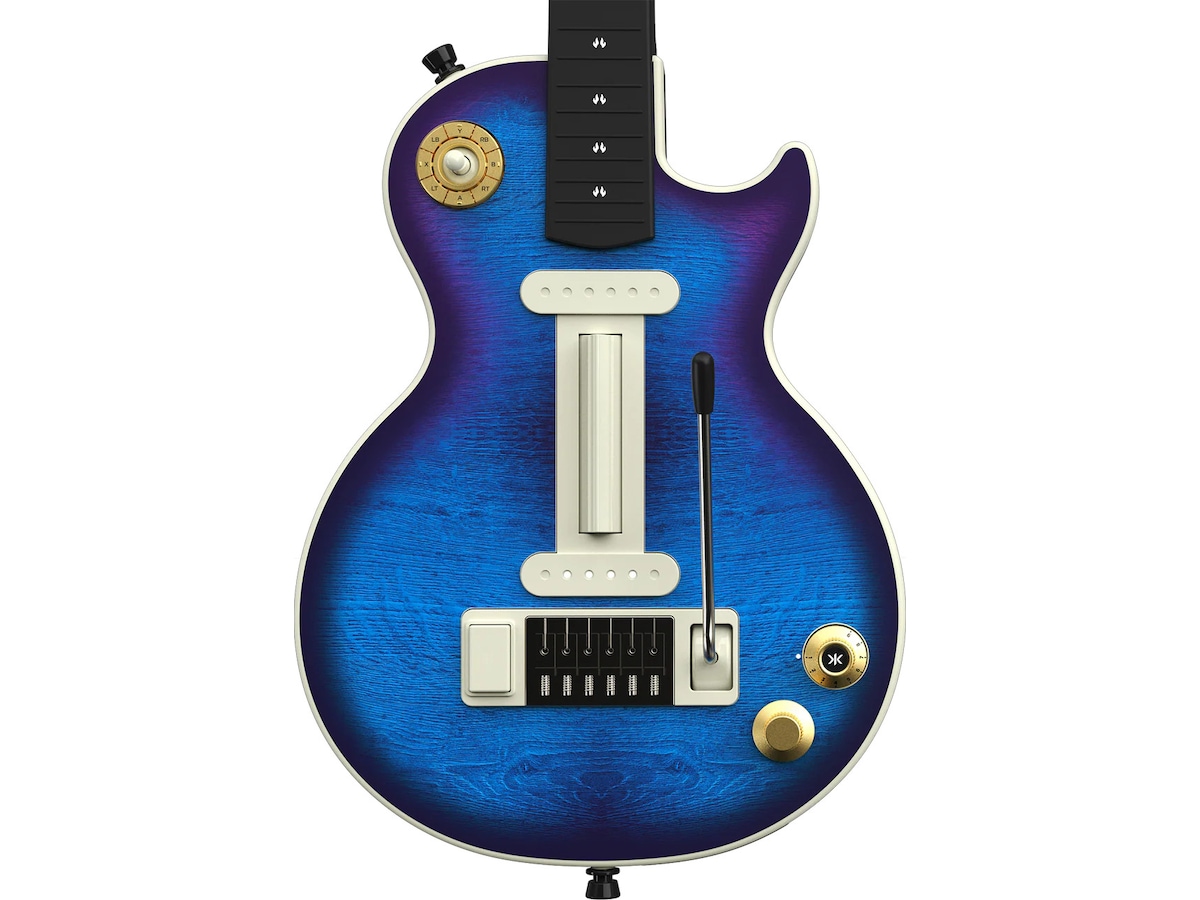 CRKD x Gibson Blueberry Burst Pro Edition Les Paul Gitarkontroller Spill til PC
