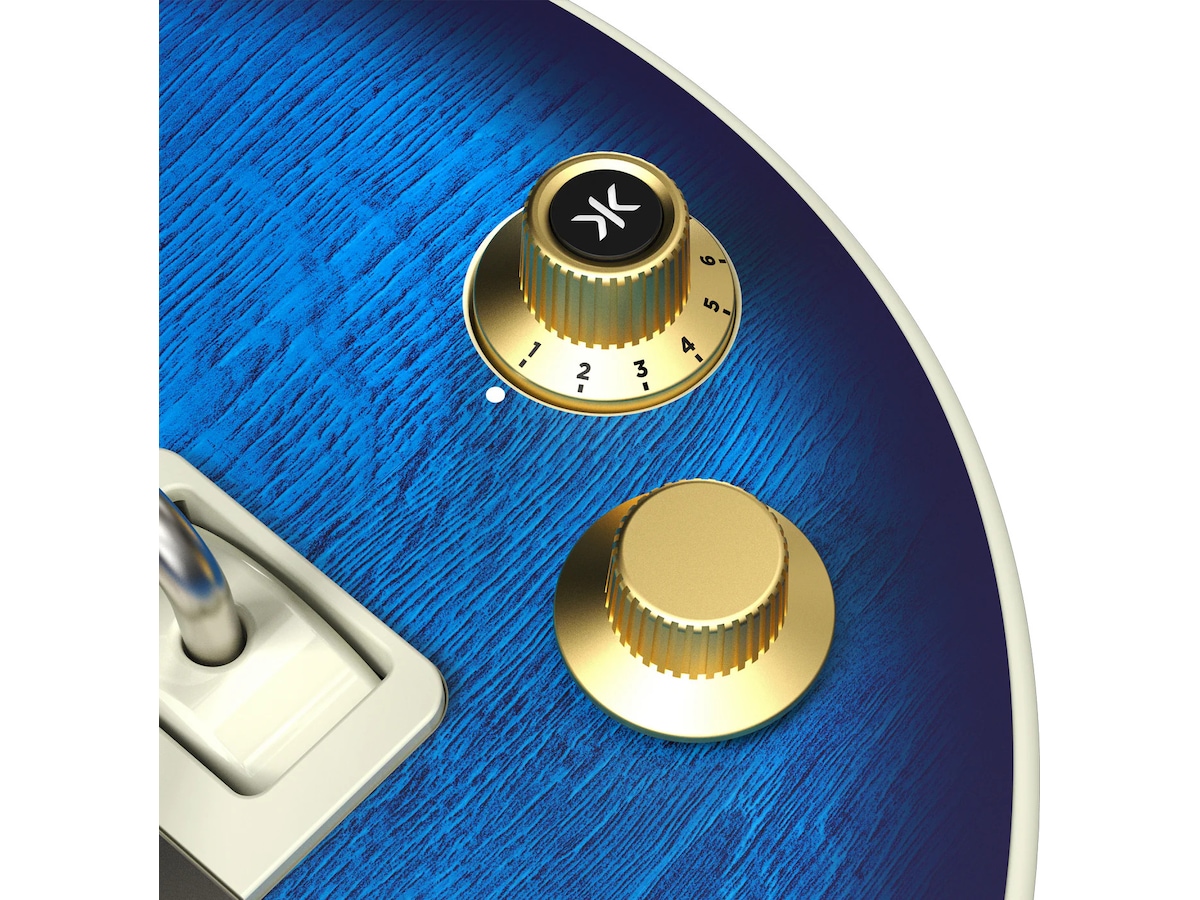 CRKD x Gibson Blueberry Burst Pro Edition Les Paul Gitarkontroller Spill til PC