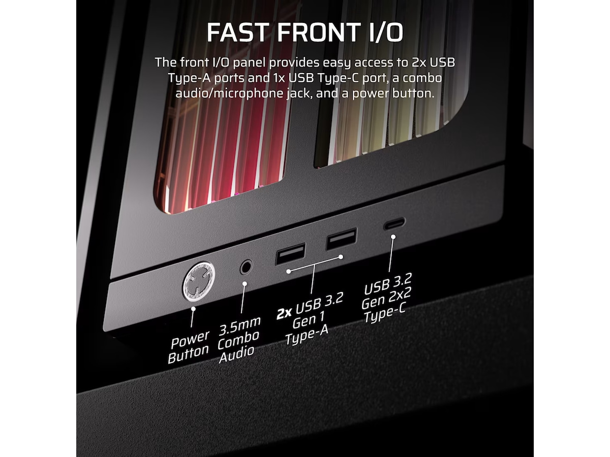 Corsair FRAME 4000X RS Mid Tower (sort) Midi tower