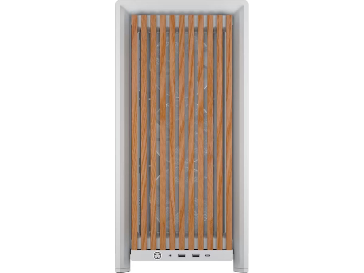 Corsair FRAME 4000D RS Wood Mid Tower (hvit) Midi tower
