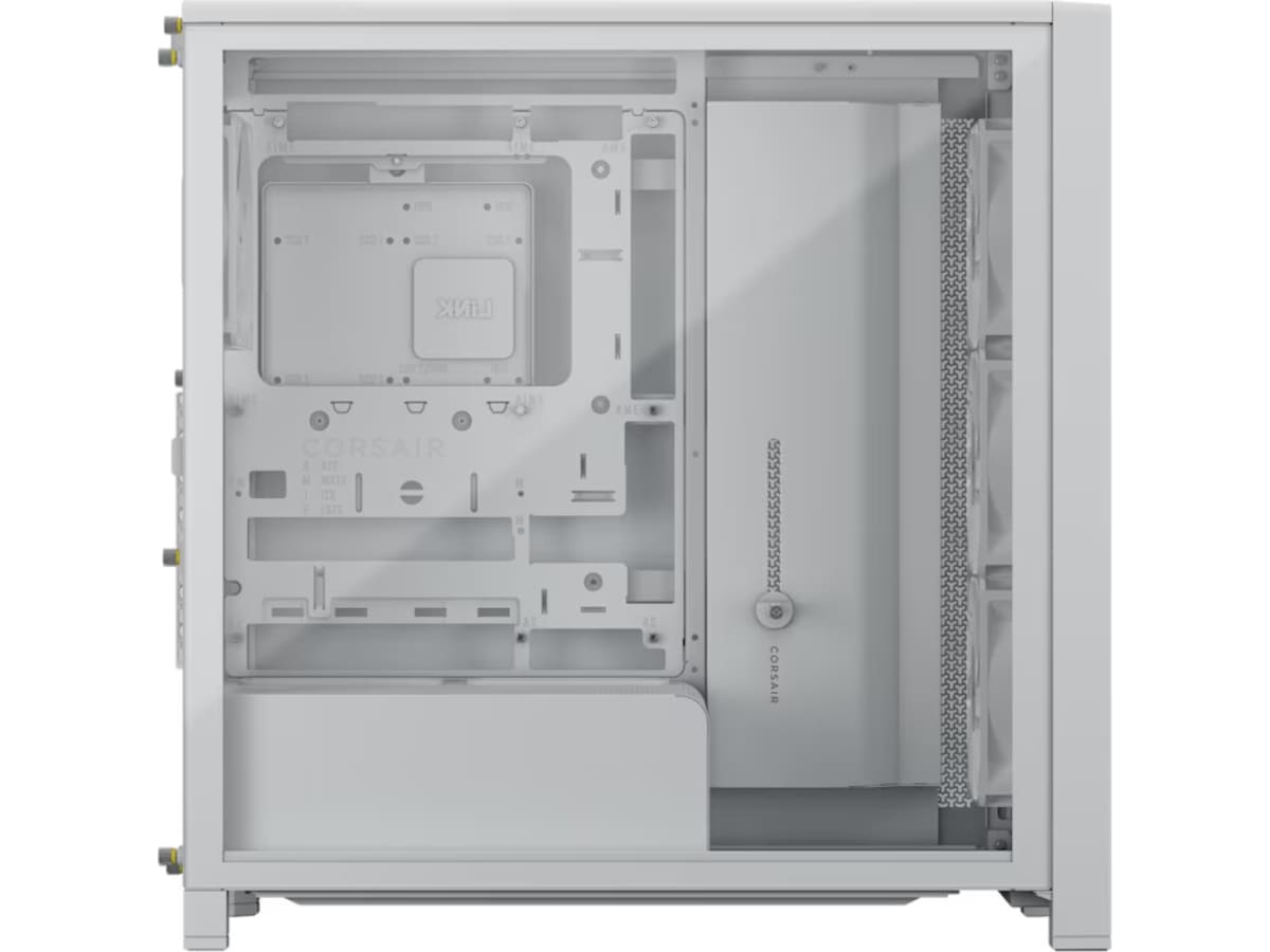Corsair FRAME 4000D RS Wood Mid Tower (hvit) Midi tower