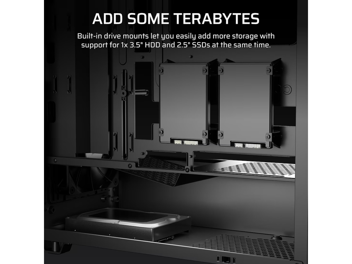Corsair 3200D RS Mid-Tower (grå) Midi tower