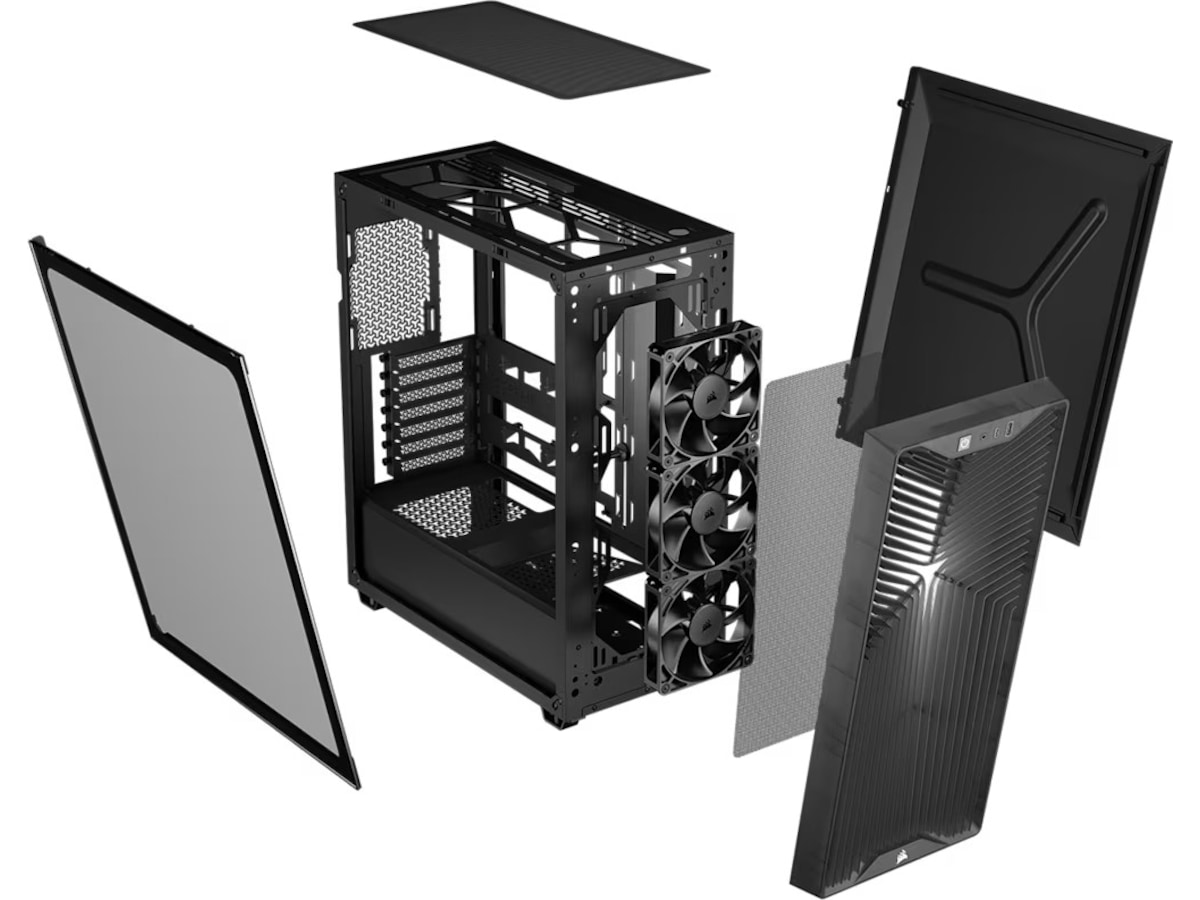Corsair 3200D RS Mid-Tower (grå) Midi tower