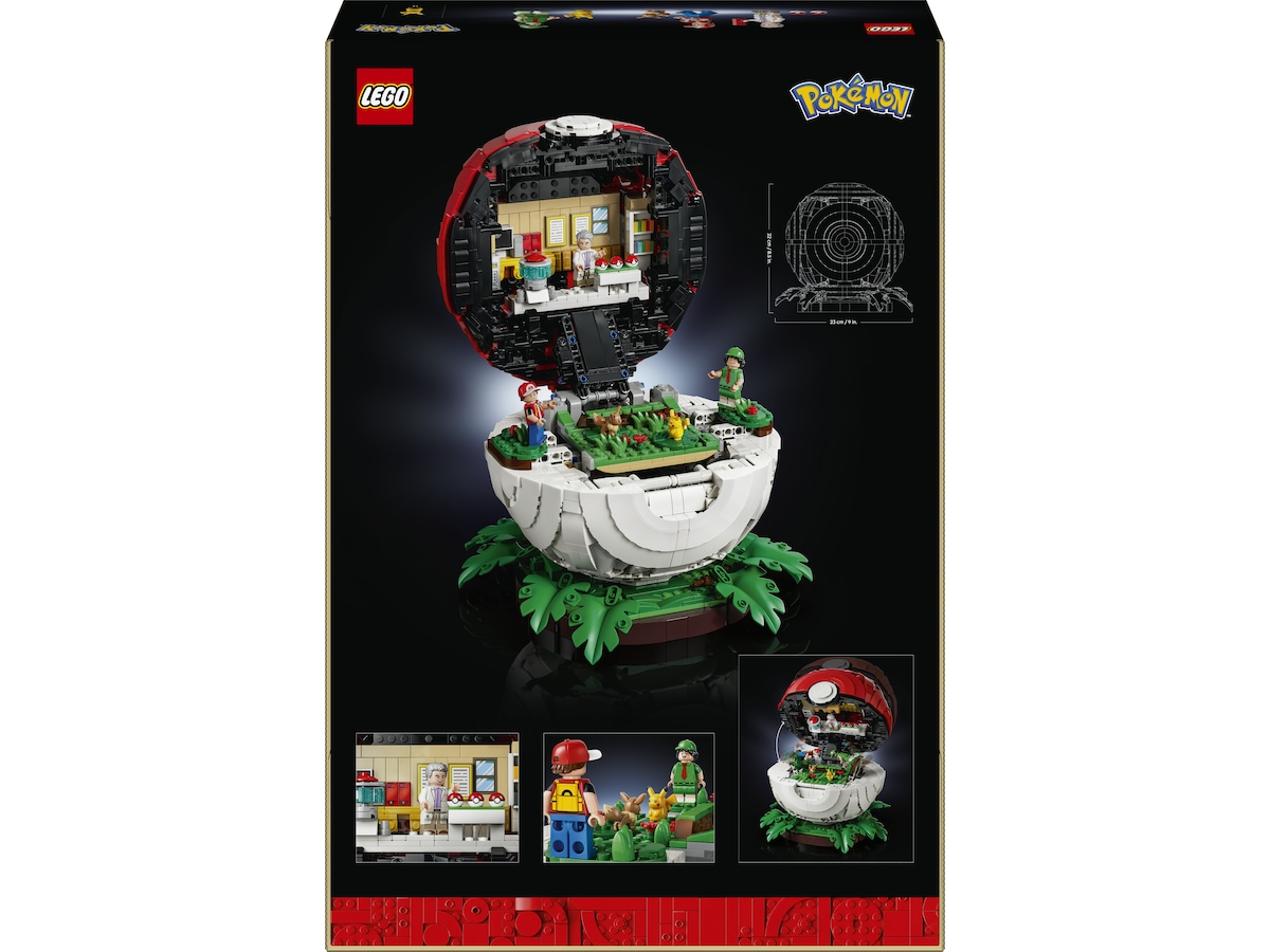 LEGO Pokémon Ikoniske Trenerøyeblikk – Poké Ball 72154 LEGO