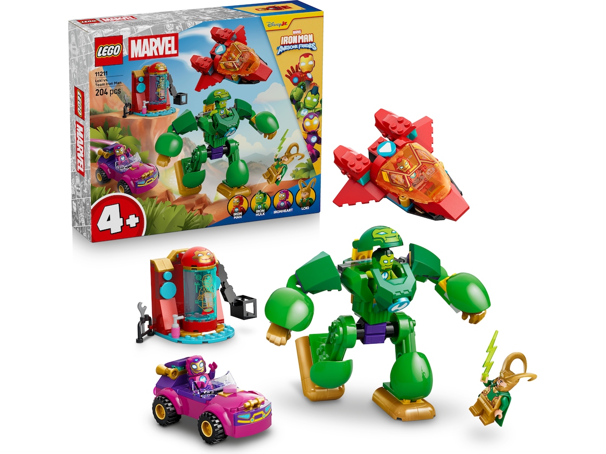 LEGO Disney Junior Marvel Loki mot Team Iron Man 11211 LEGO