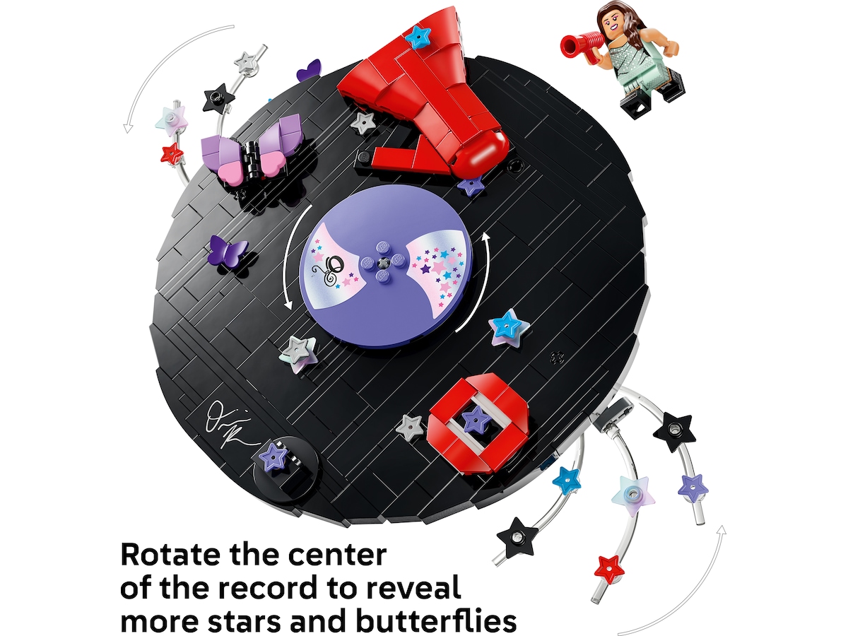 LEGO Editions Music Olivia Rodrigos vinylplate 43028 LEGO