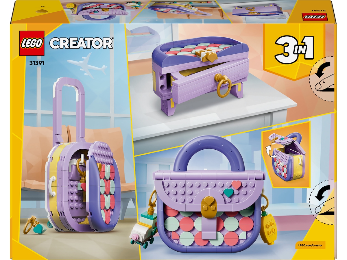 LEGO Creator 3-i-1 Trendy veske med oppbevaringsplass 31391 LEGO