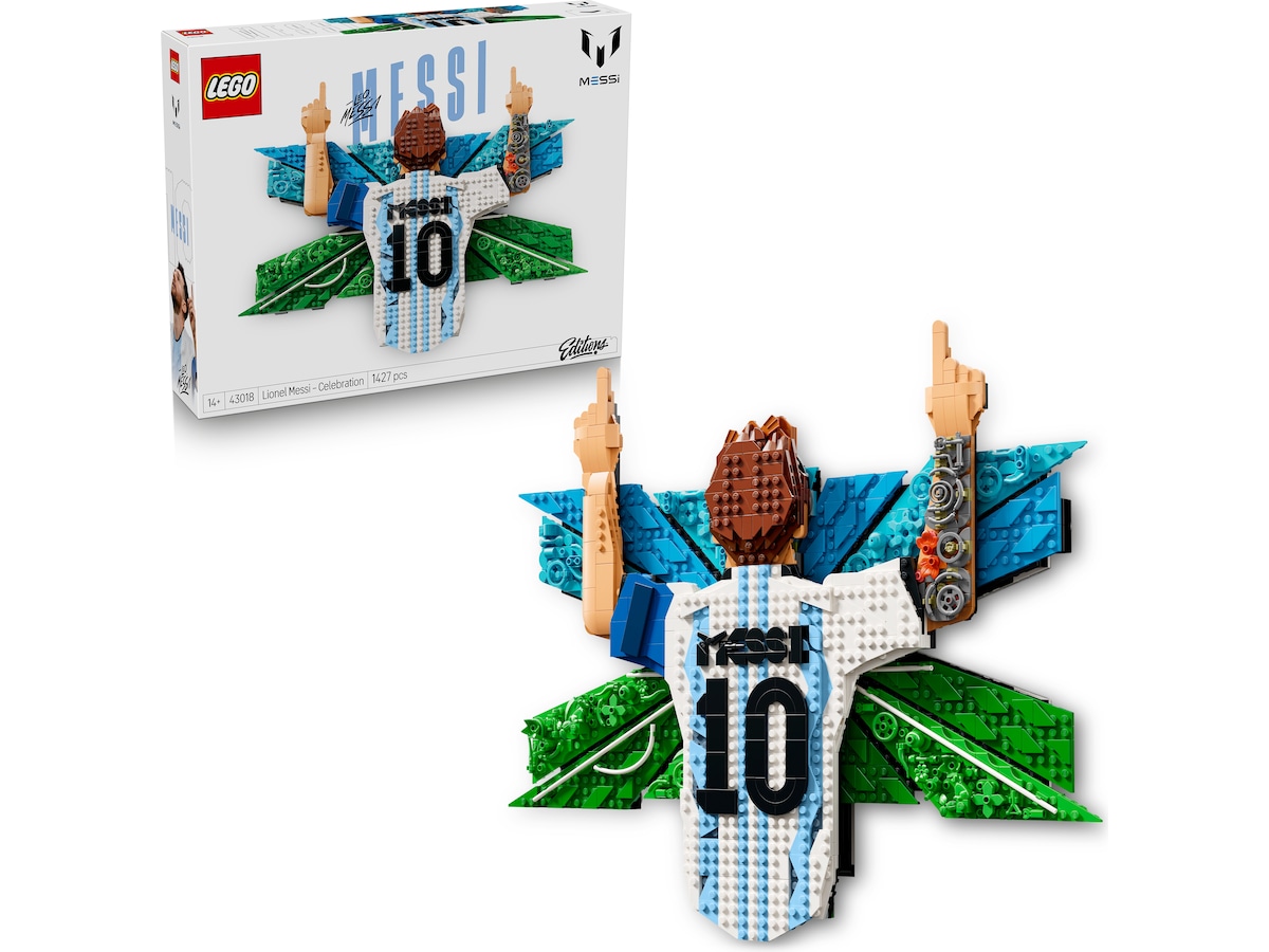 LEGO Editions Football Lionel Messi feirer seieren 43018 LEGO