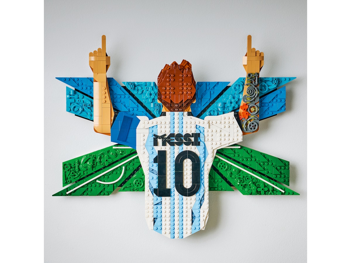 LEGO Editions Football Lionel Messi feirer seieren 43018 LEGO